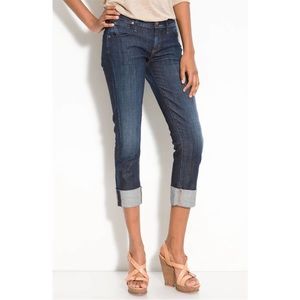 Citizens of Humanity Dani Cropped Straight Leg Jeans Sz 28